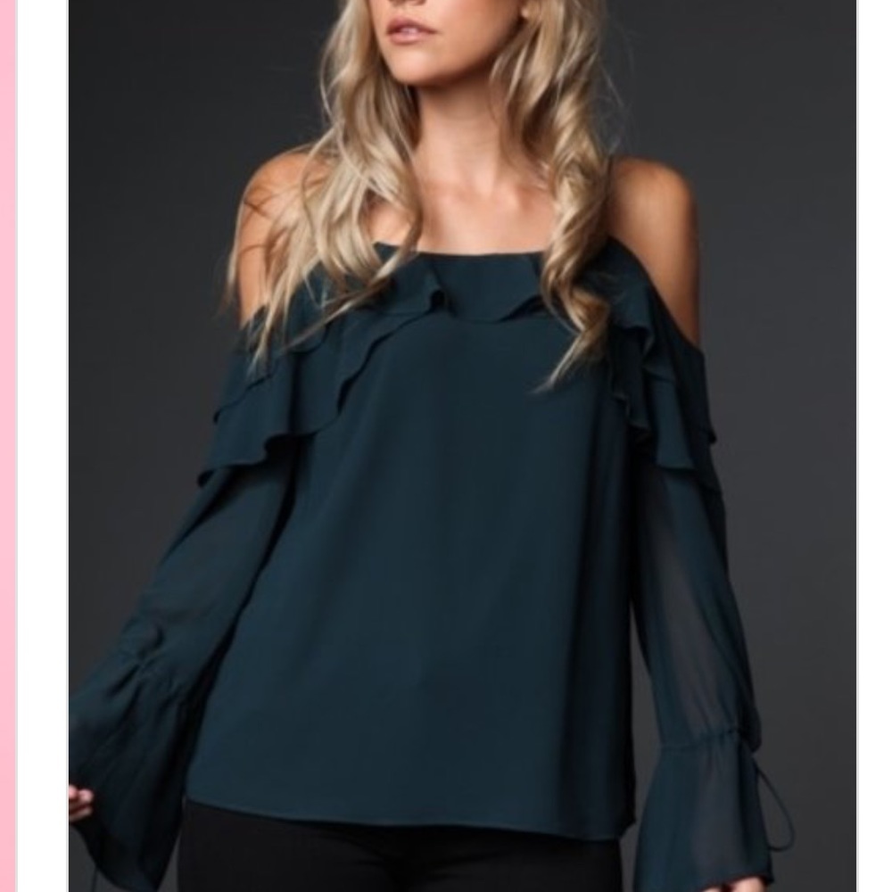 Ruffle Top Blouse